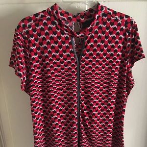 Large size woman blouse